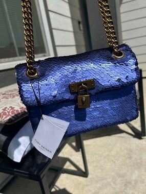 Kurt Geiger Sequin Purple Mini Brixton
